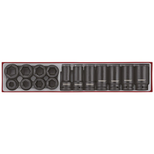 Teng Tools Impact Socket Set 3/4" Drive TTX4 15 Pieces