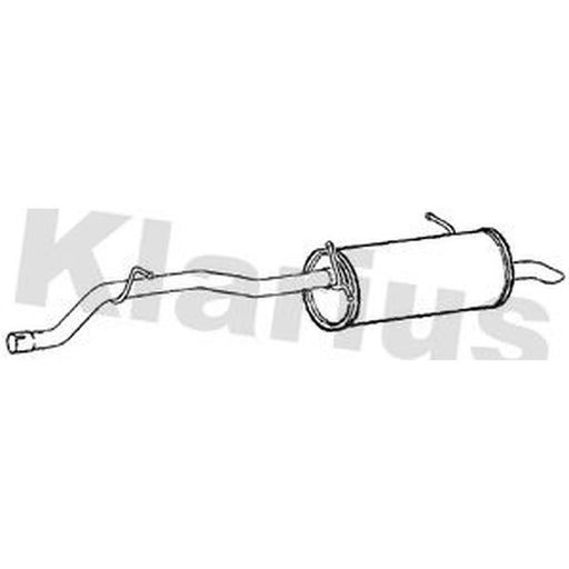 Klarius Box With Tail Pipe Rear GM1178J