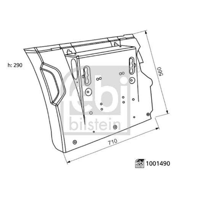Febi Wing Wide High 1001490