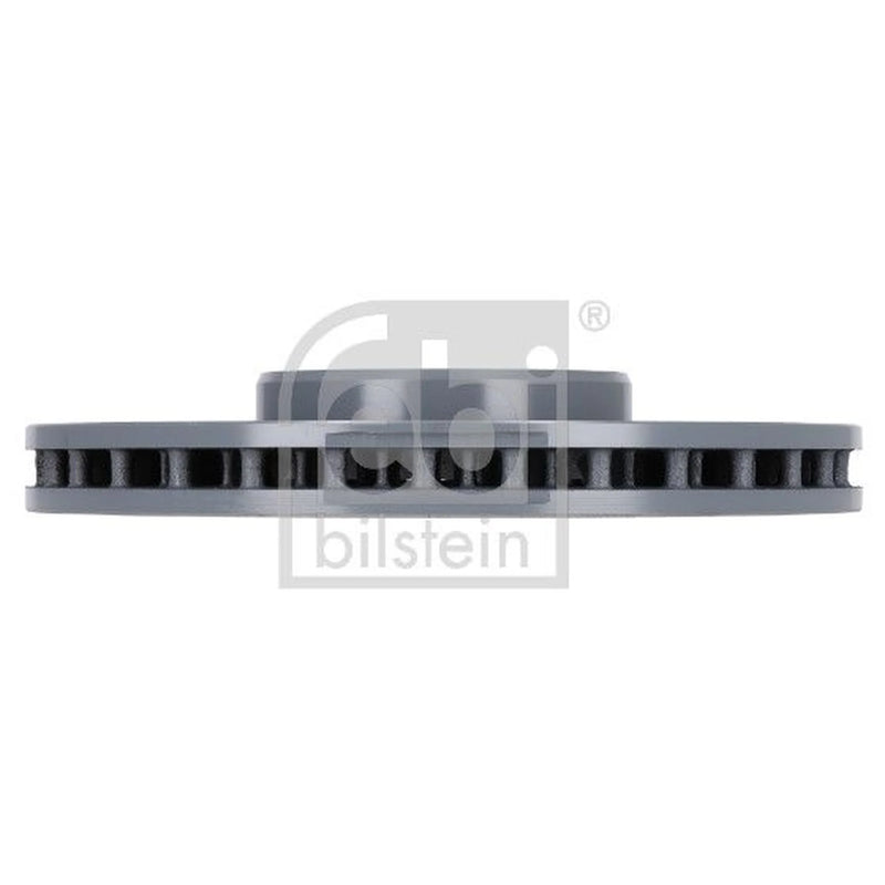 Febi 2 x Internally Vented Front Brake Discs 186033