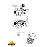 NRF Thermostat,Coolant 725019