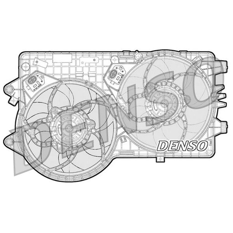 Denso Engine Cooling Fan DER09093