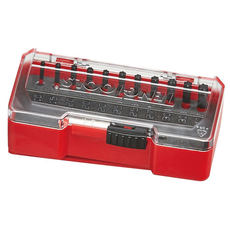 Teng Tools Impact Bit Set TX 12 Pieces with Belt Clip
