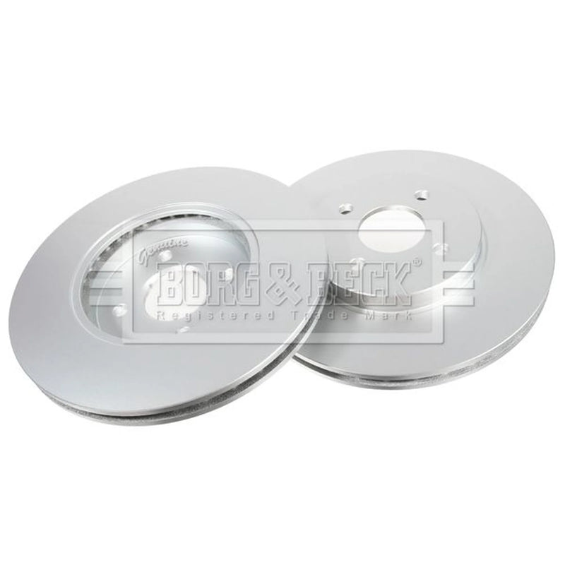 Borg & Beck 2 x Vented Front Brake Discs BBD4420