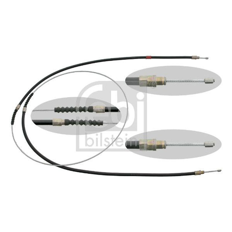 Febi Handbrake Cable Right Rear 17903