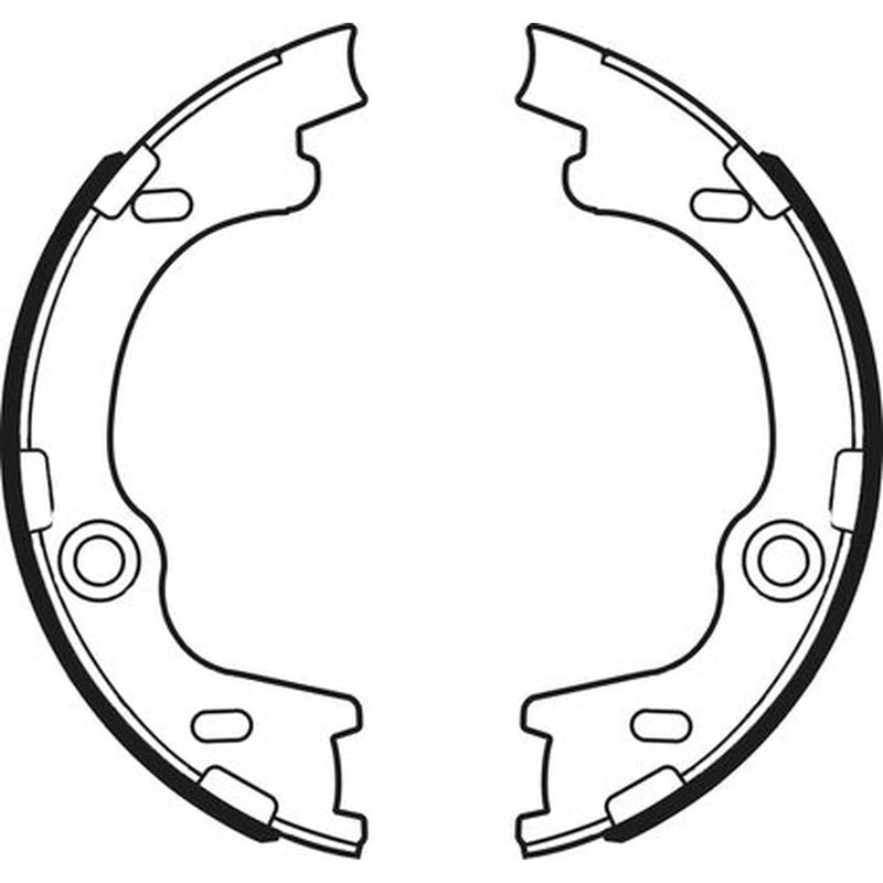 Abtex Brake Shoe Set Axle Kit ABS4118