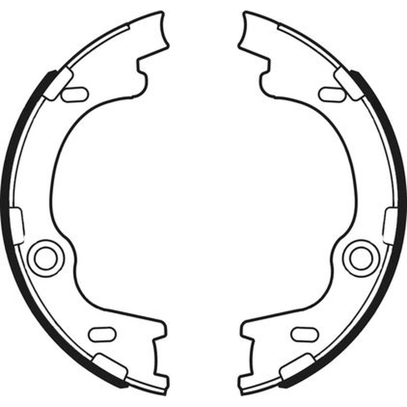 Abtex Brake Shoe Set Axle Kit ABS4118
