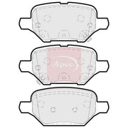 Apec Rear Brake Pad Set PAD2243