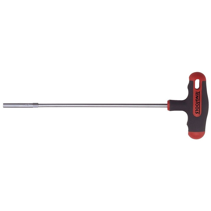 Teng Tools Nut Driver 5mm T Handle with 230mm Shaft Length