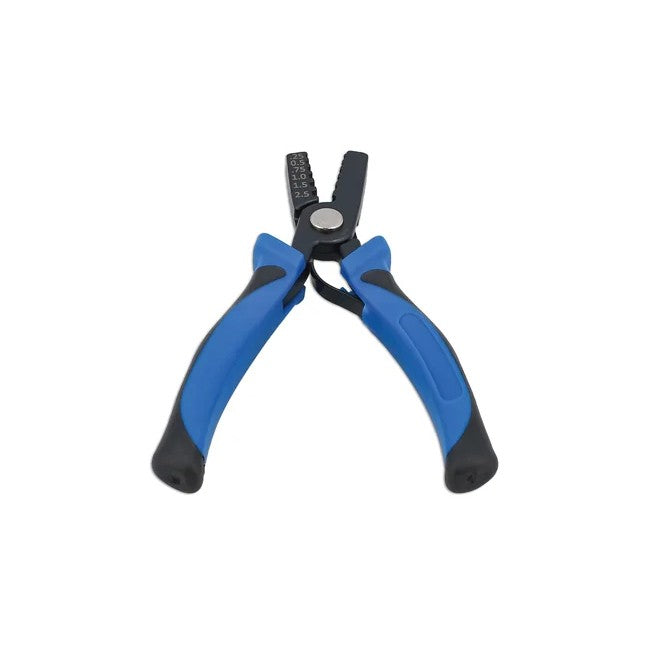 Laser Tools Compact End Sleeve Crimper Pliers - 0.25 - 2.5mm² - PL