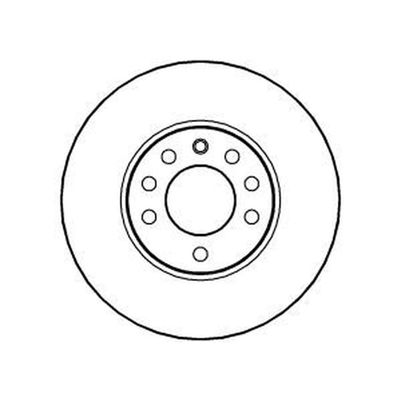 Abtex 2 x Vented Front Brake Discs BD1052V