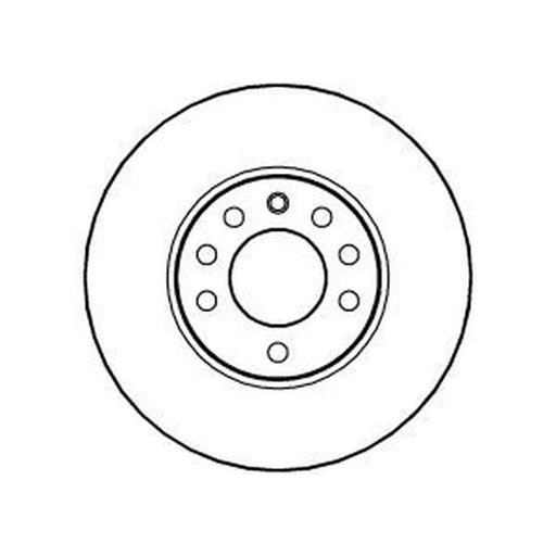 Abtex 2 x Vented Front Brake Discs BD1052V