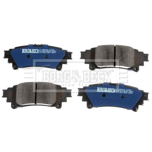 Borg & Beck 4 x Rear Brake Pad Set BBP2336