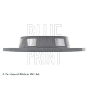 Blue Print 2 x Solid Rear Brake Discs ADF124339