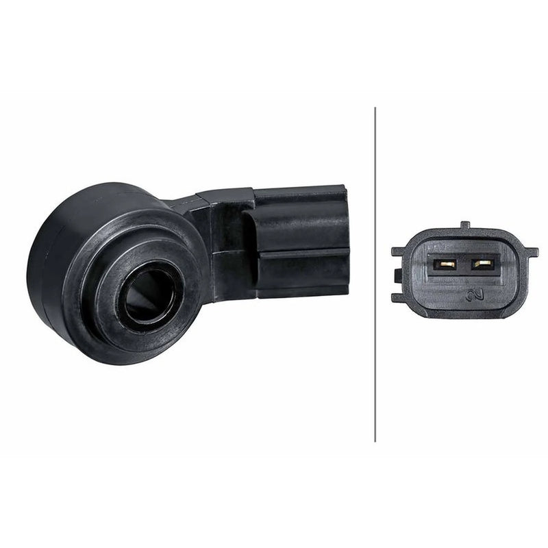 Hella Engine Knock Sensor Left 6PG 013 114-541