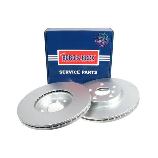 Borg & Beck 2 x Vented Front Brake Discs BBD5389