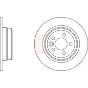 Apec 2 x Solid Rear Brake Discs DSK830