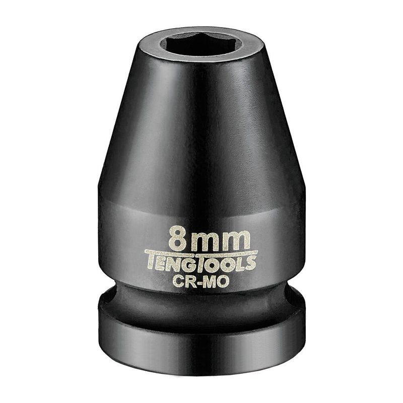 Teng Tools Impact Socket 1/2" Drive 8mm Cr-Mo