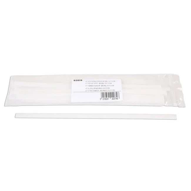 Power-TEC PP Flat Natural Strips 15pc 11-18mm