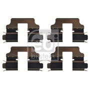 Febi Brake Pad Accessory Fitting Kit Rear 182401