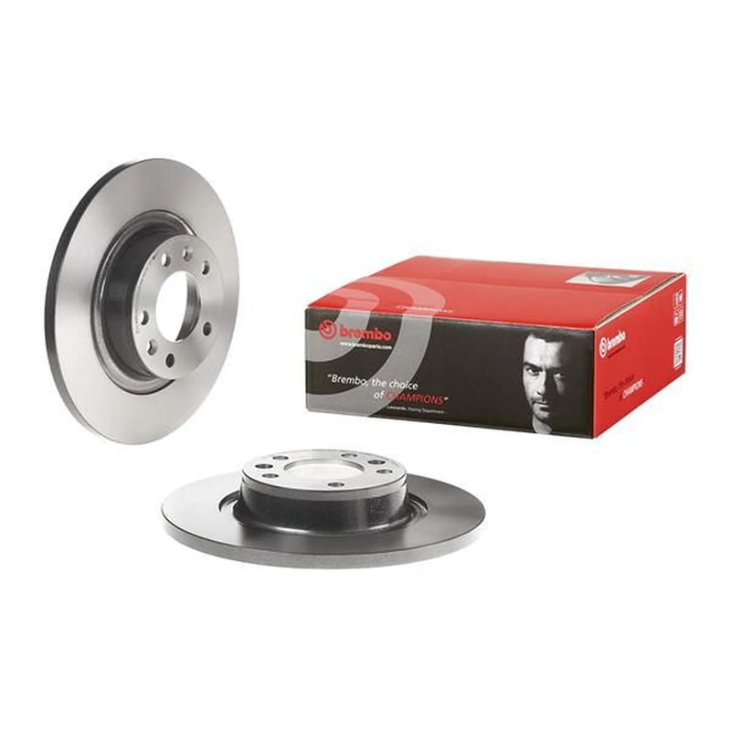 Brembo 2 x Solid Rear Brake Discs 08.A456.11