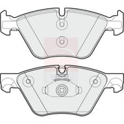 Apec Front Brake Pad Set PD3349
