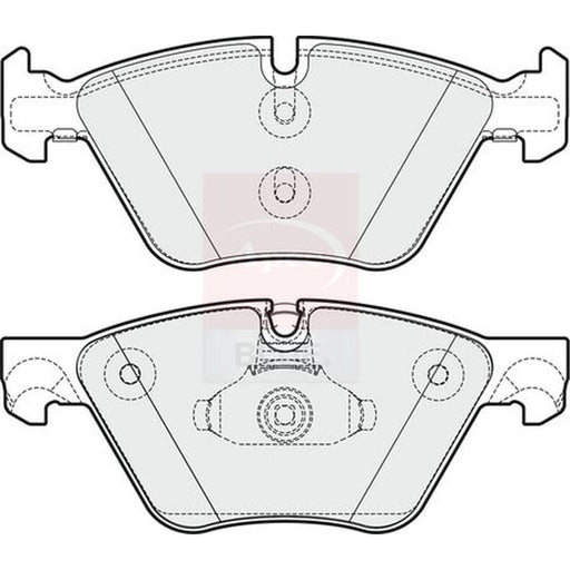 Apec Front Brake Pad Set PD3349