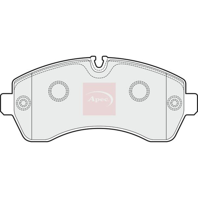 Apec Front Brake Pad Set PAD1514