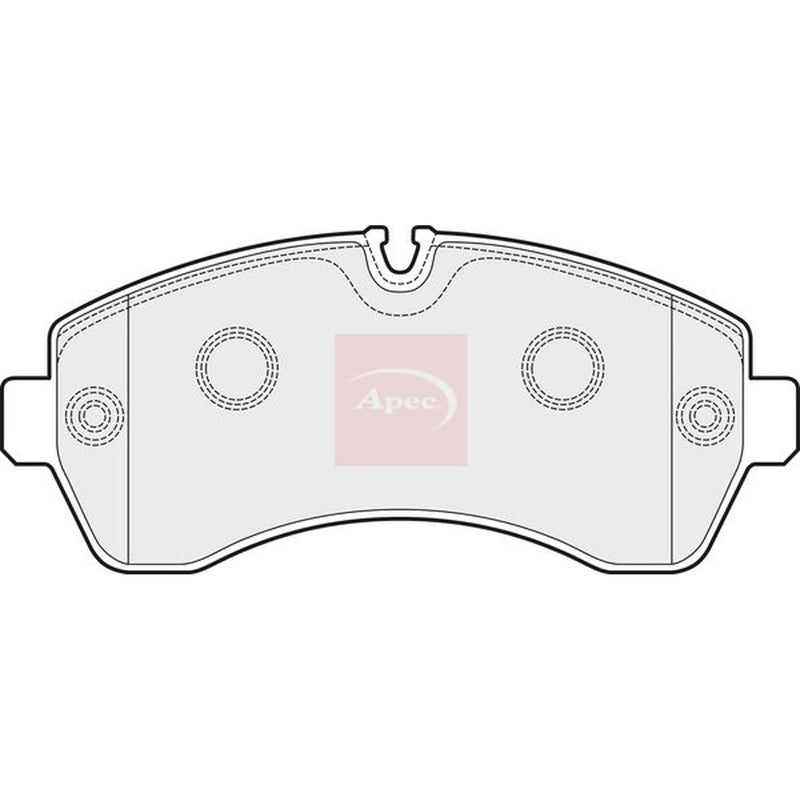 Apec Front Brake Pad Set PAD1514