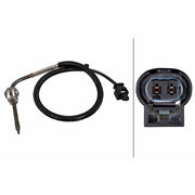 Hella Exhaust Gas Temperature Sensor before soot particulate f 6PT 010 376-891