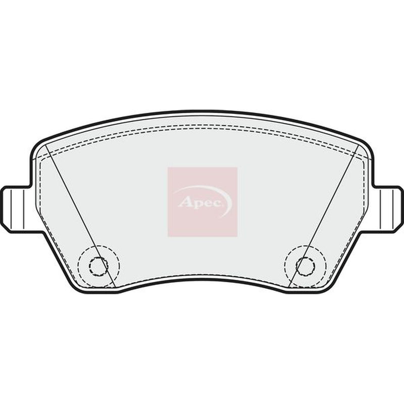 Apec Front Brake Pad Set PAD1983