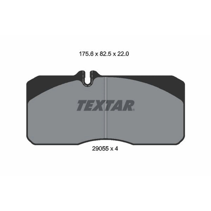 Textar Front Brake Pad Set 2905503