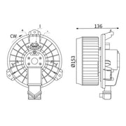 Mahle Heater Blower Fan AB 425 000S