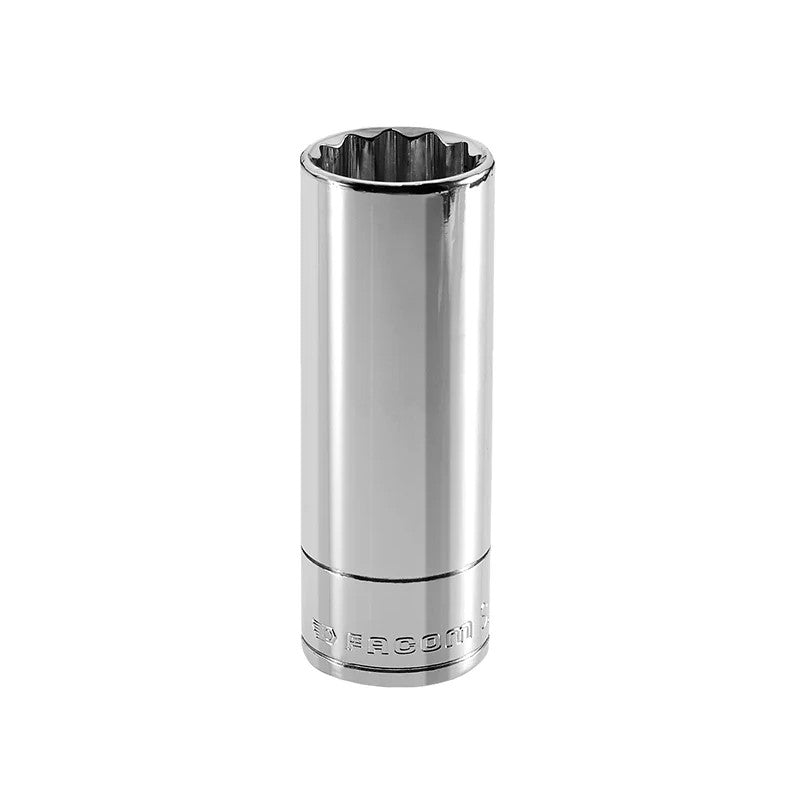 Facom Bi-Hexagon Deep Socket 3/8in Drive 8-19mm