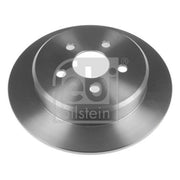 Febi 2 x Solid Rear Brake Discs 108541