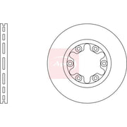 Apec 2 x Vented Front Brake Discs DSK2320