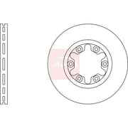 Apec 2 x Vented Front Brake Discs DSK2320