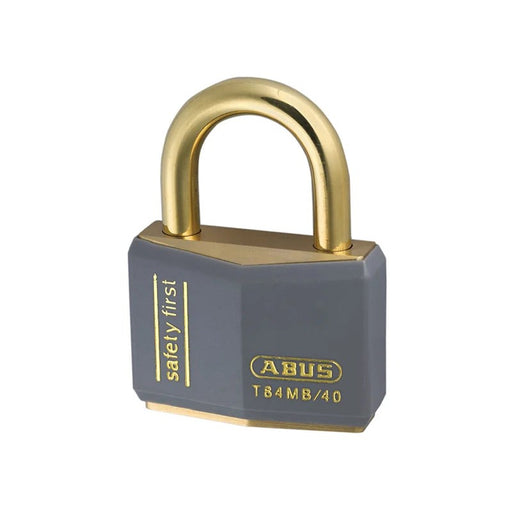 ABUS Mechanical T84MB/40mm Grey Rustproof Padlock - 10028355-01