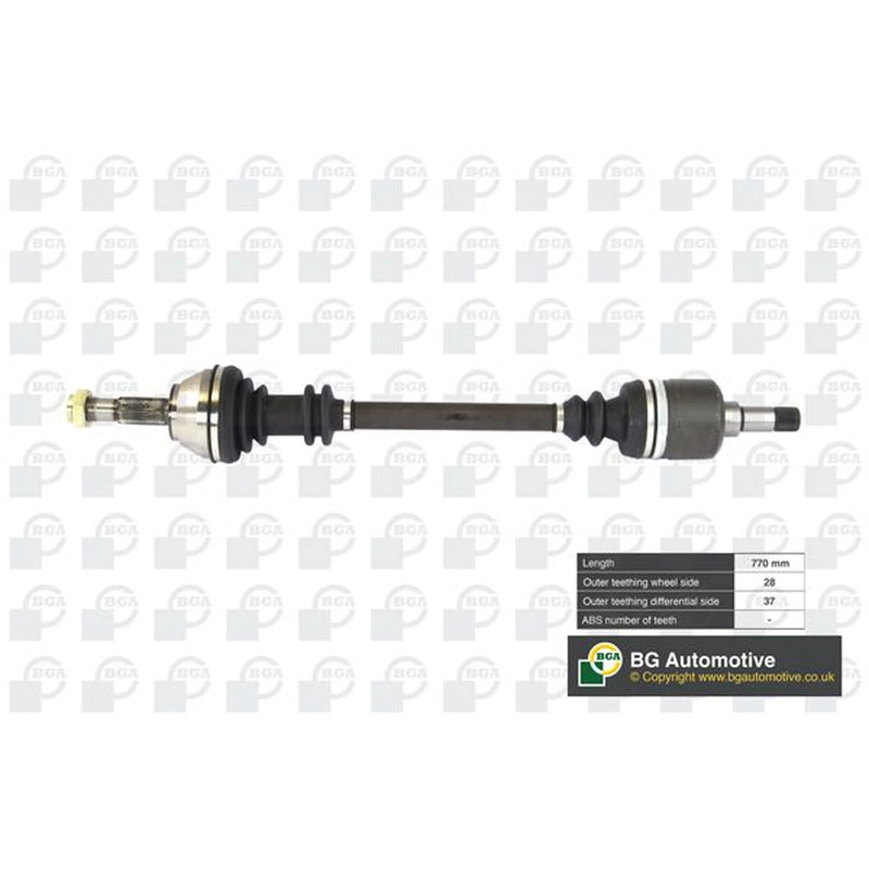 BGA CV Drive Shaft Driveshaft Front Left DS6710L