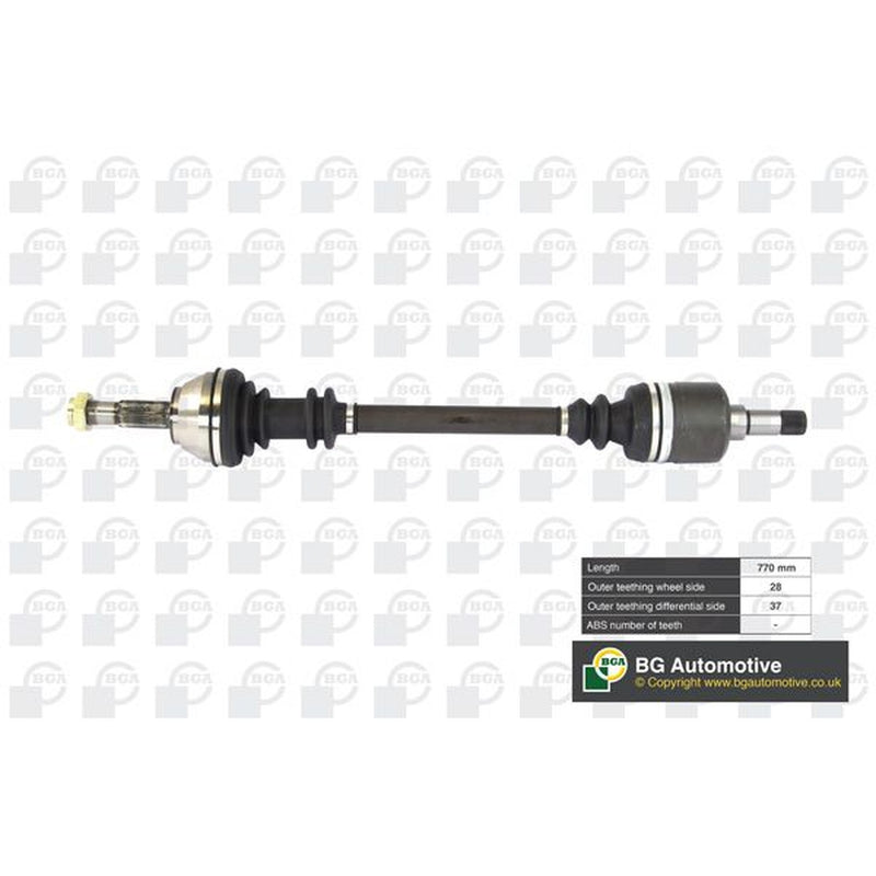 BGA CV Drive Shaft Driveshaft Front Left DS6710L