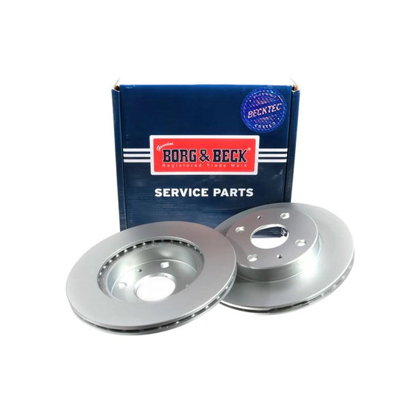 Borg & Beck 2 x Vented Front Brake Discs BBD4145