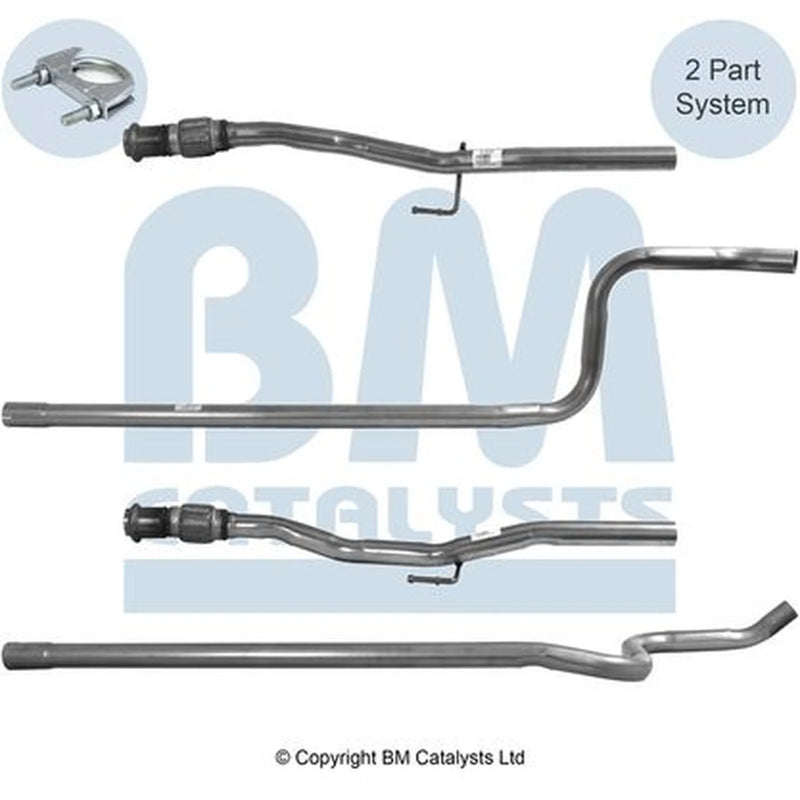 BM Catalysts Exhaust Pipe OD BM50326
