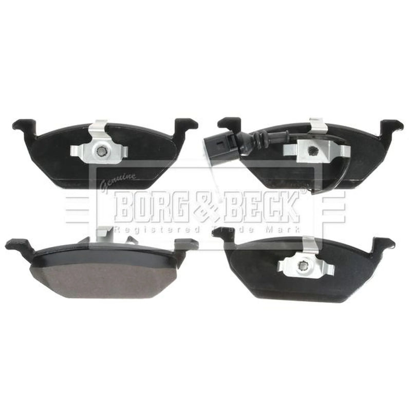 Borg & Beck 4 x Front Brake Pad Set BBP1617