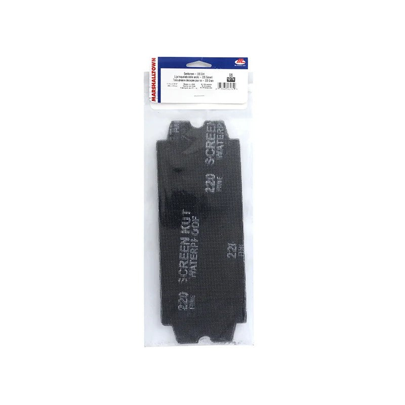 Marshalltown Sanding Sheets 220G (Pack 5) - M935