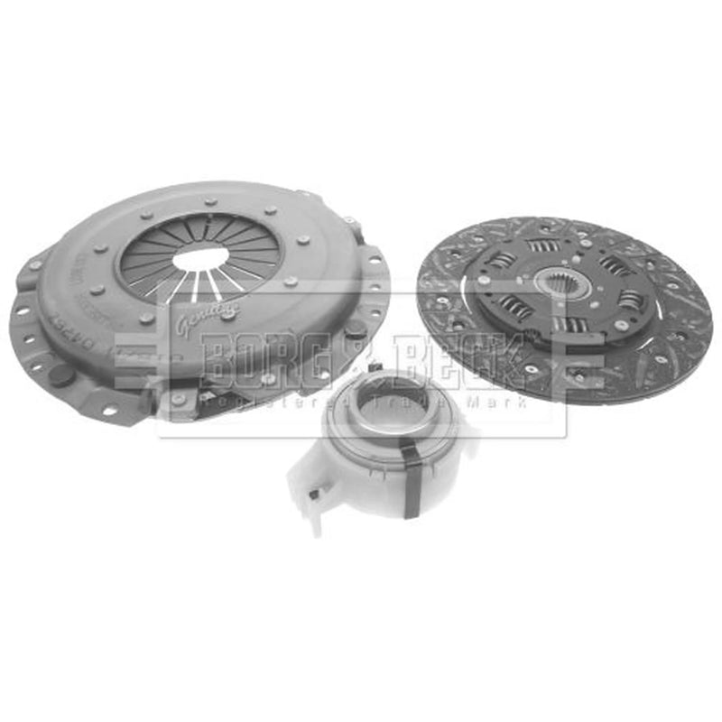 Borg & Beck Clutch Kit Set 3pc 215mm HK6683