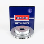 Borg & Beck 2 x Vented Rear Brake Discs BBD6248S