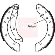 Apec Brake Shoe Set Axle Kit SHU559