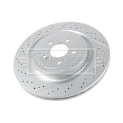 Borg & Beck 2 x / Rear Brake Discs BBD6216S
