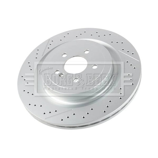 Borg & Beck 2 x / Rear Brake Discs BBD6216S