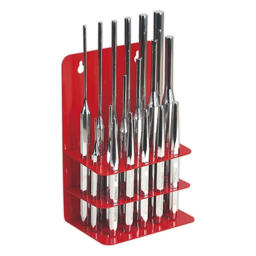 Sealey Punch Set 17pc AK9130 Sealey  - Town Parts